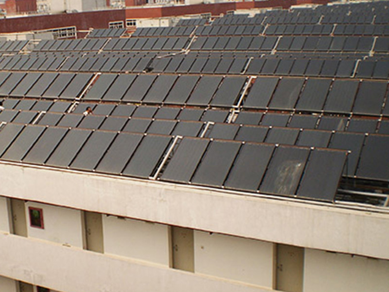 新百麗工業園太陽能熱水系統項目